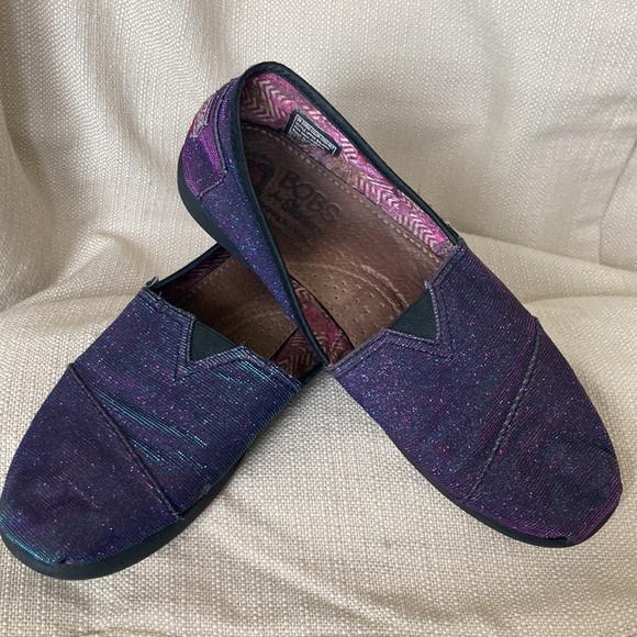 BOBS from Skechers Shoes - Bobs purple galaxy, used GC